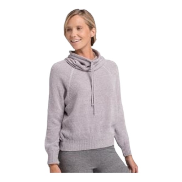 Prana auberon moonstone color sweater. Drawstring neck. Size Xsmall flaw… - Picture 1 of 13